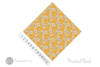 12"x12" Patterned Heat Transfer Vinyl - Mustard Floral