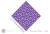 12"x12" Permanent Patterned Vinyl - Awareness Ribbon - Purple