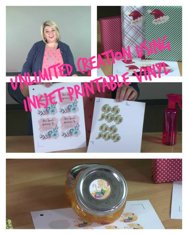 Unlimited Creations with Inkjet Printable Vinyl - Expressions Vinyl