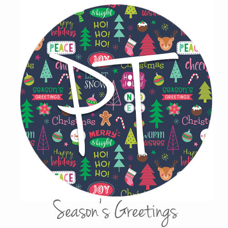 12"x12" Patterned Heat Transfer Vinyl - Season's Greetings - Expressions  Vinyl