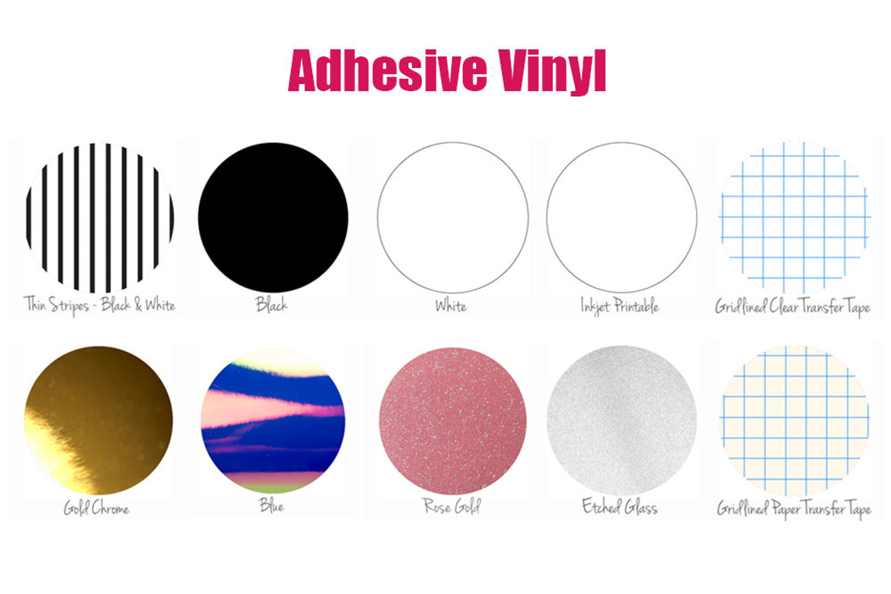 Inkjet Printable Vinyl 8.5x5yd. Roll - Expressions Vinyl