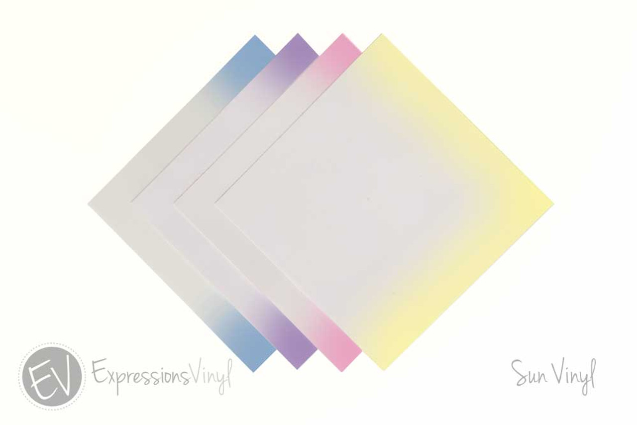 12*12/Sheet--Adhesive Vinyl Assorted Colors Sheets Bundle