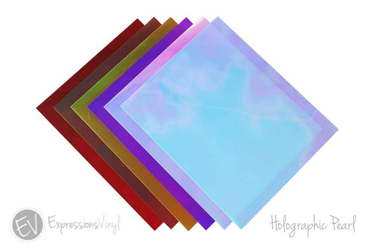 Siser Holographic HTV 20x5ft - Iron on Heat Transfer Vinyl (Mystic Pearl)