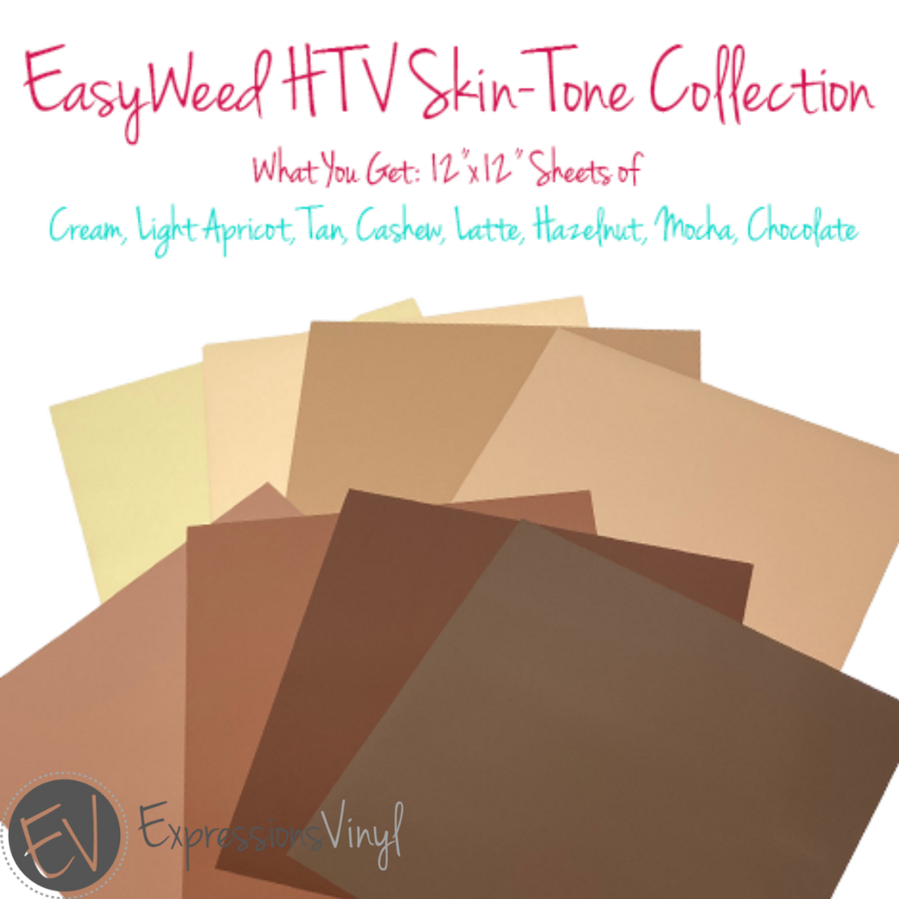 EasyWeed HTV Skin-Tone Collection