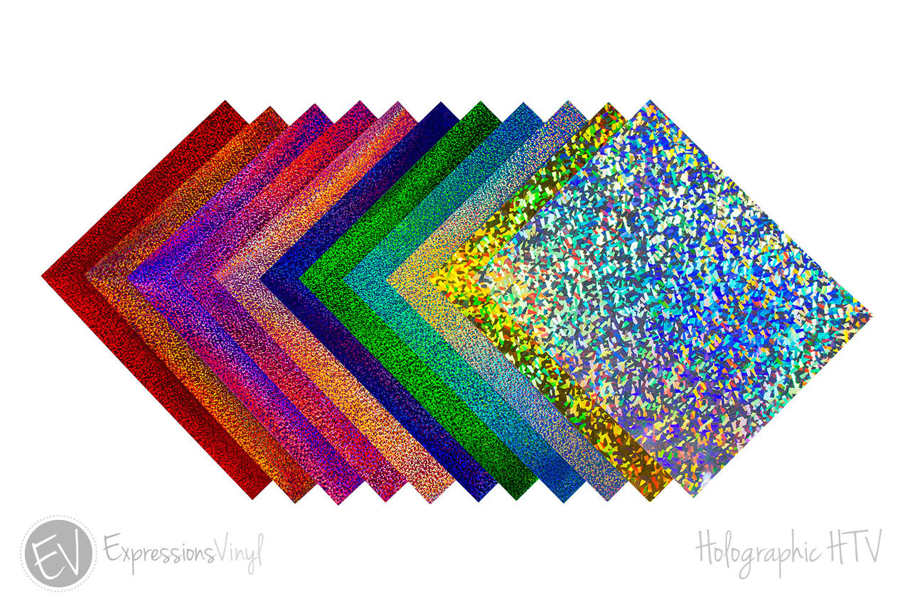 Holographic Vinyl Fabric - 8.25x11.75 Sheet