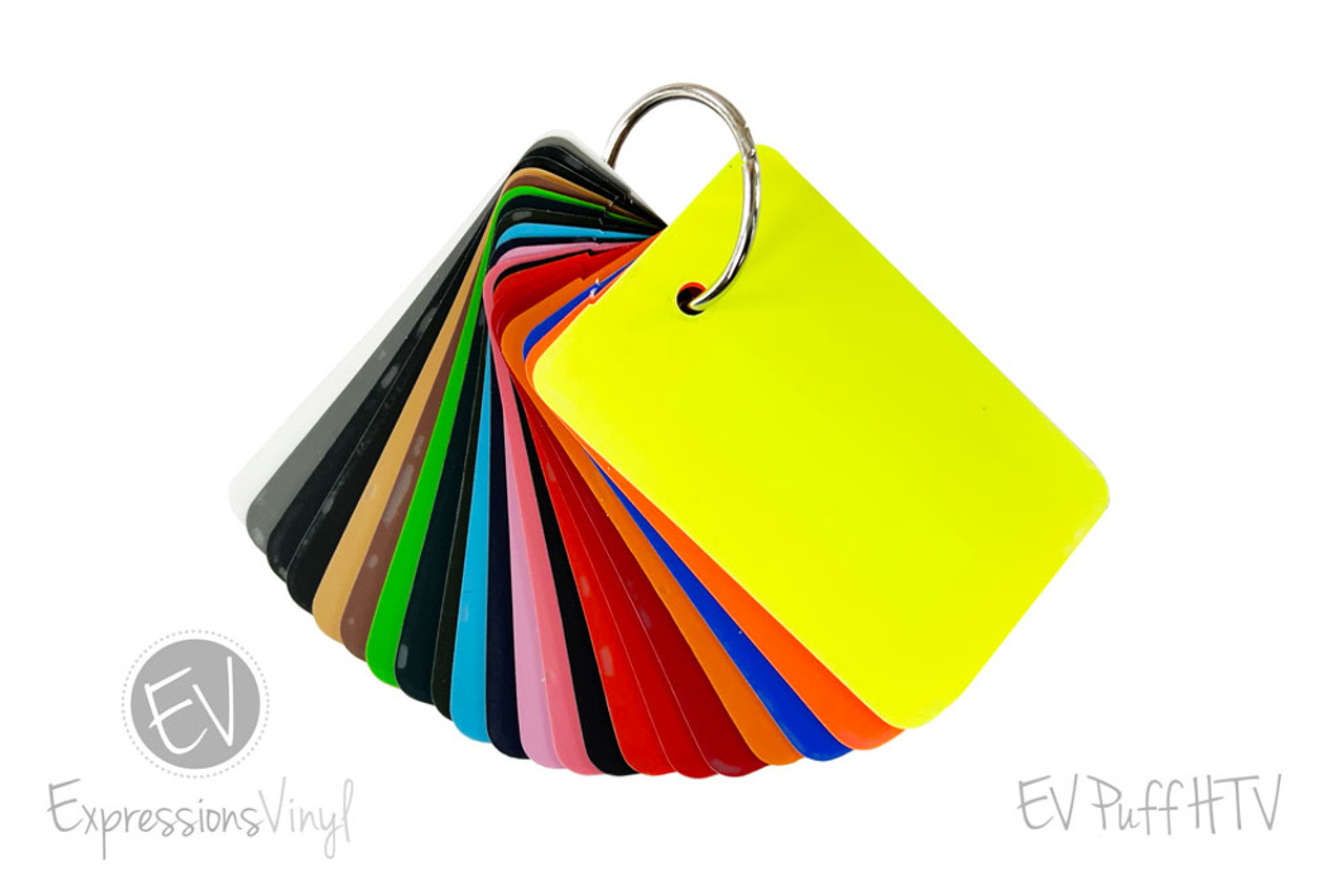 EV Puff HTV - Color Sample Kit - Expressions Vinyl