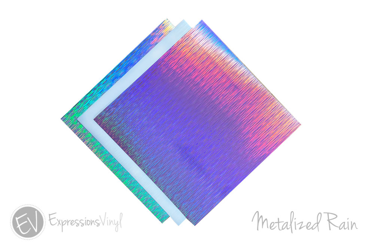 Metalized Mist (Holographic) Vinyl 12x12 Sheet