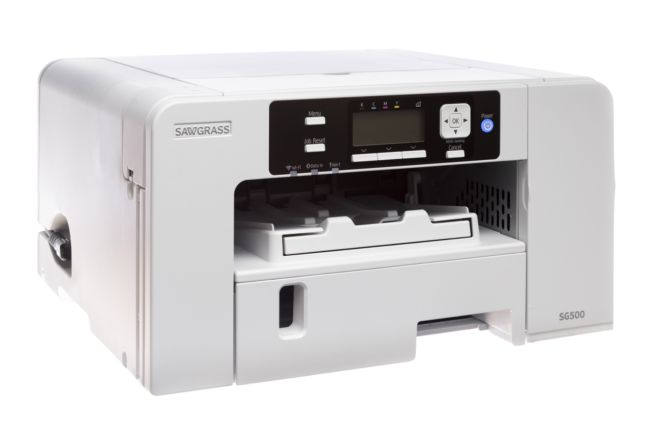 Sawgrass SG500 UHD Sublimation Printer with Siser Starter Install Kit