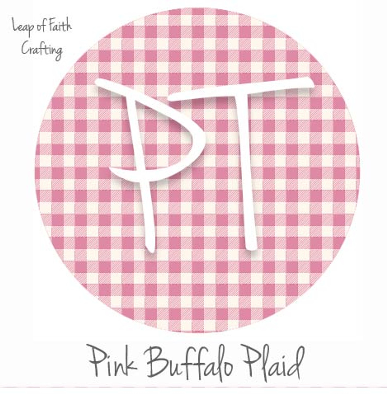 12x12 Patterned Heat Transfer Vinyl - Buffalo Plaid -Red/White -  Expressions Vinyl