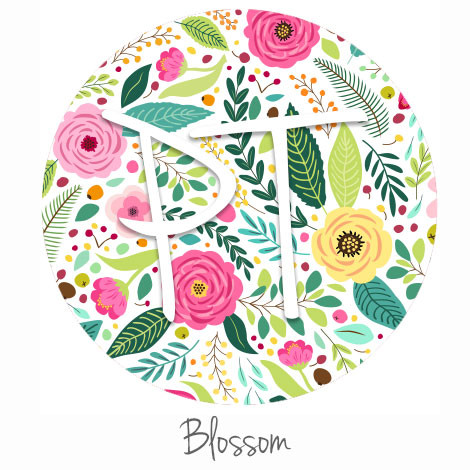 12"x12" Patterned Heat Transfer Vinyl - Blossom - Expressions Vinyl