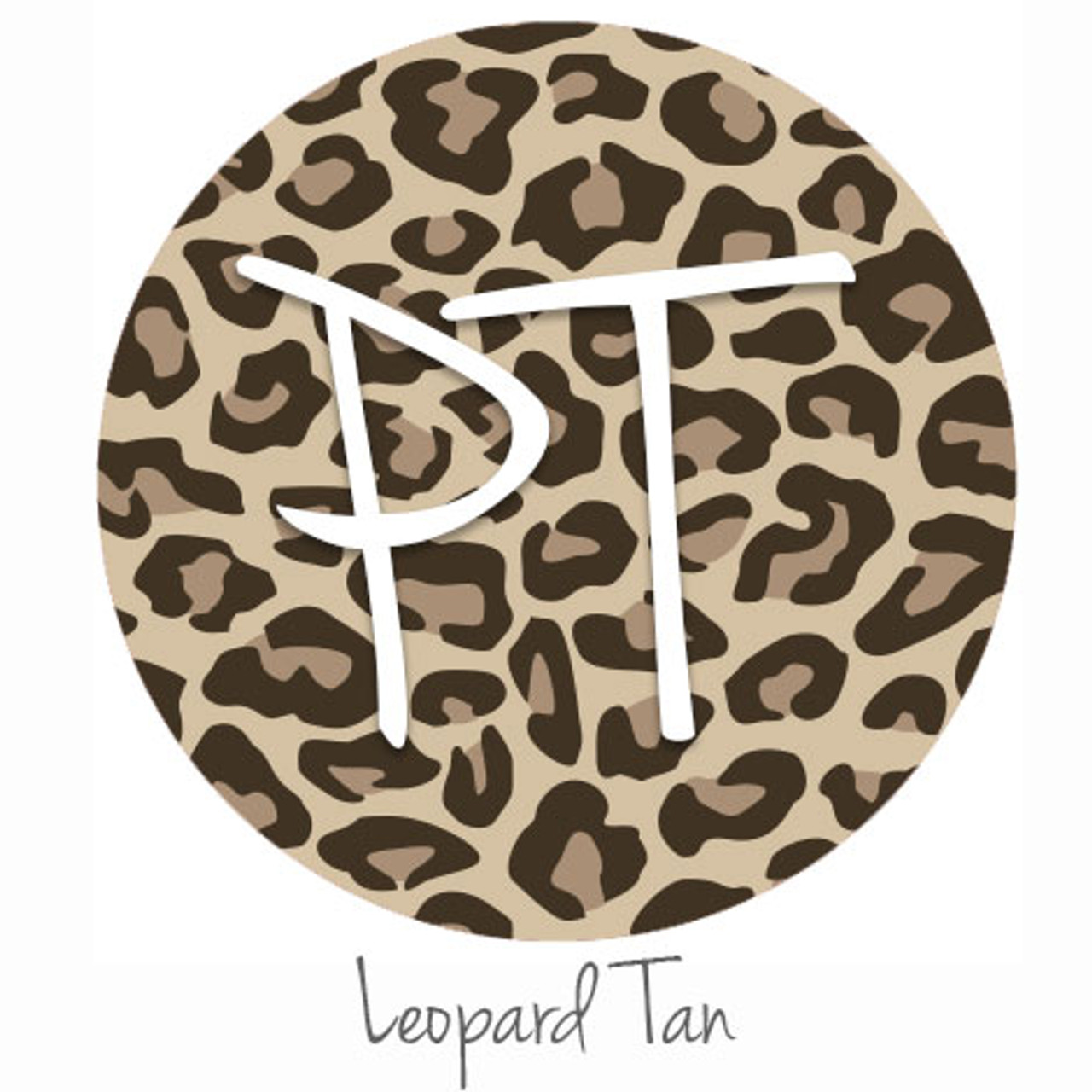 Black & White LEOPARD SPOTS Pattern #1 Adhesive Vinyl or HTV Heat Transfer  Vinyl