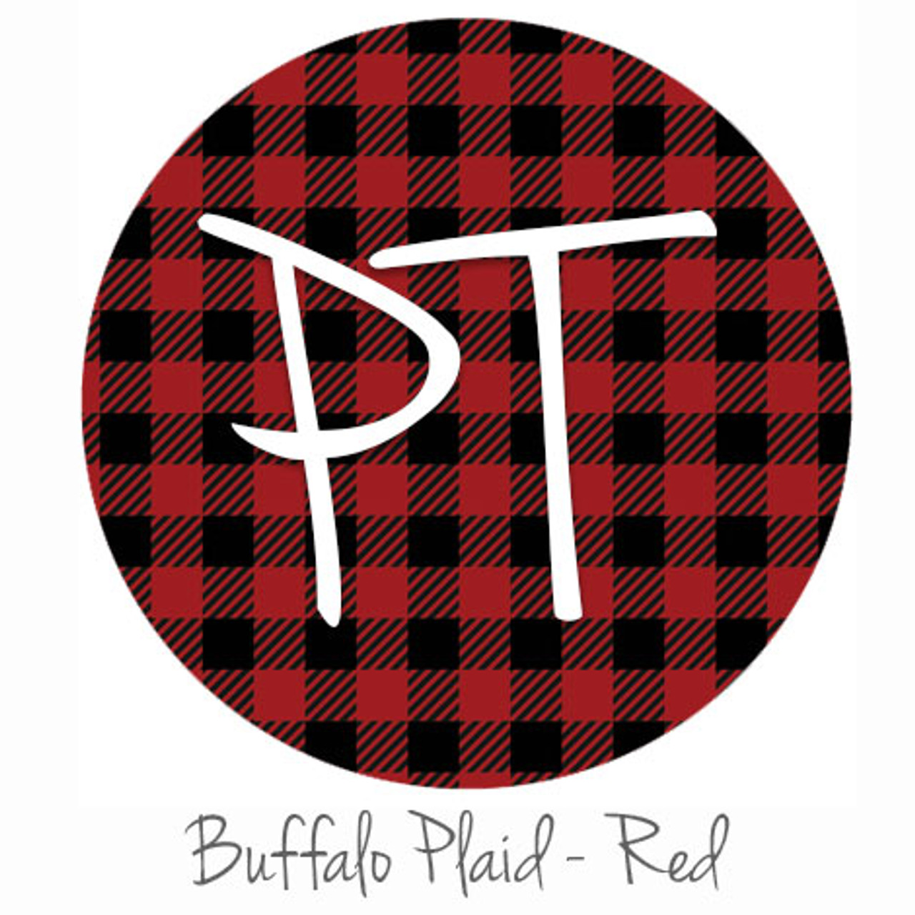12x12 permanent patterned vinyl buffalo plaid red expressions vinyl
