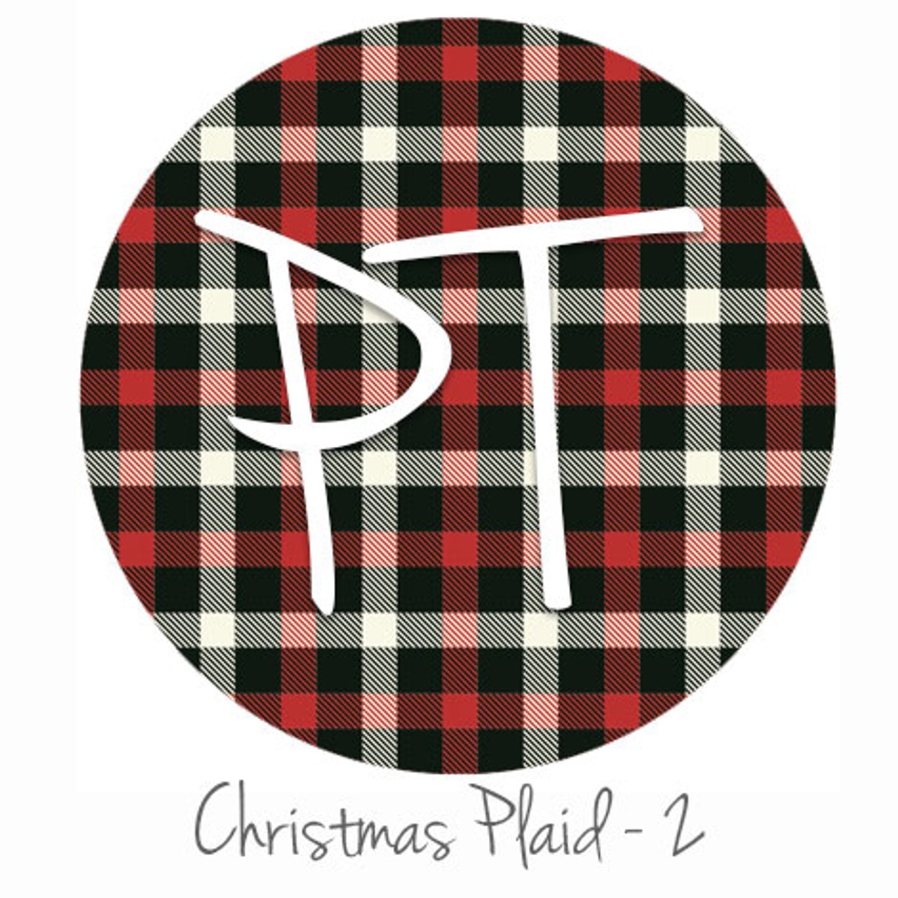 Christmas Buffalo Plaid HTV Vinyl