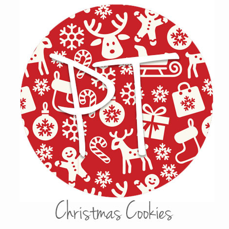 12"x12" Patterned Heat Transfer Vinyl - Christmas Cookies - Expressions  Vinyl