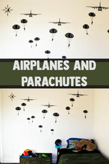 Parachutes And Airplanes