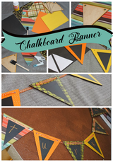 Autumn Chalkboard Vinyl Banner