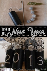 Ringing In The New Year: Vinyl Embellished Bells