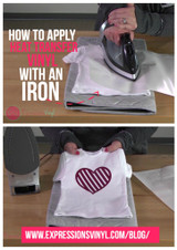 Heating Up: Using An Iron To Apply Heat Transfer Vinyl