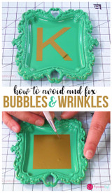 Fixing Wrinkles and Bubbles in Vinyl