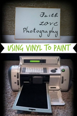 Using Vinyl To Paint.