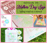 Kids DIY Mothers Day Sign