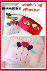 Valentine's Day Pillow Cover