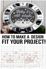 How to adjust a design to fit your project