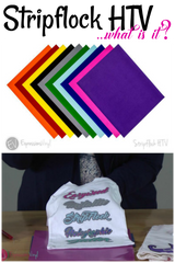 Stripflock...Learn All About This Fun Heat Transfer Vinyl!