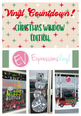 Vinyl Countdown - Christmas Window Edition!