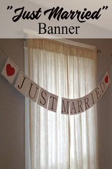 Just Married Banner