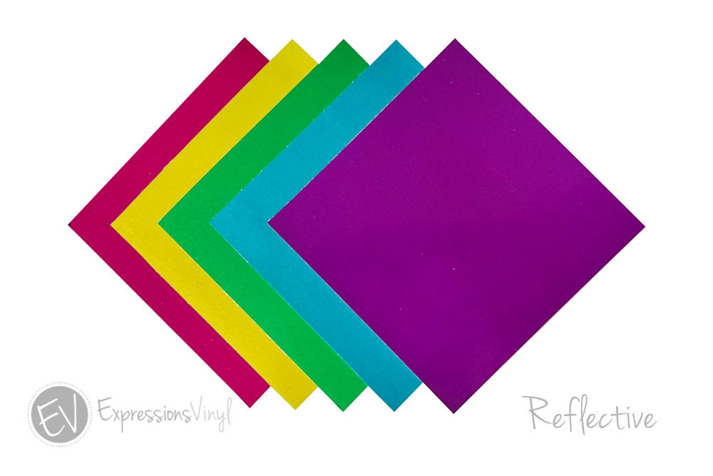 Adhesive Vinyl Sheets & Rolls Specialty Reflective Expressions Vinyl