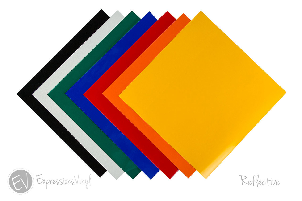 Reflective Vinyl 12"x5ft. Roll (EngineerGrade) Expressions Vinyl