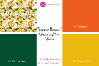 Summer Harvest - Adhesive Vinyl Mini-Collection