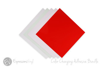 Clear Cold Yellow Color Changing Adhesive Vinyl –