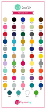 Oracal 631 Color Chart