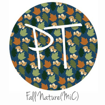 12" x 12" Permanent Patterned Vinyl - Fall Nature (MiC)