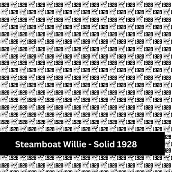 Steamboat Willie - Solid 1928