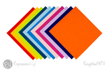 EasyWeed Heat Transfer Vinyl Collection 12"x12"