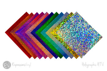 Holographic 9"x12" Heat Transfer Sheets