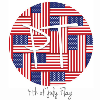 4th of July Flag Swatch