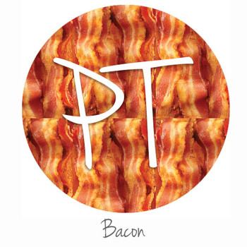 12"x12" Permanent Patterned Vinyl - Bacon