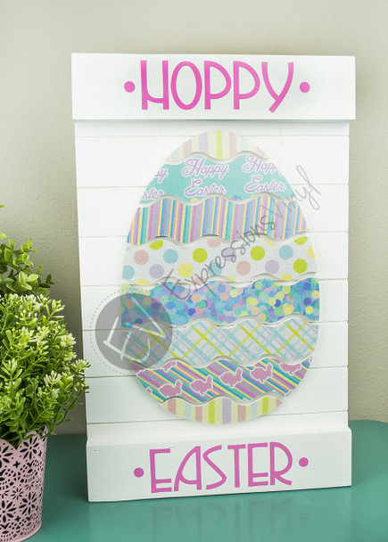 Easter Egg Digital Cut File