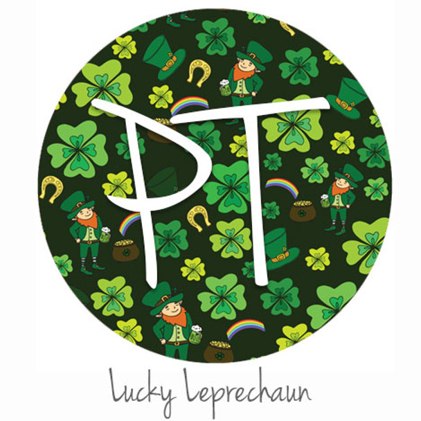 12"x12" Permanent Patterned Vinyl - Lucky Leprechaun