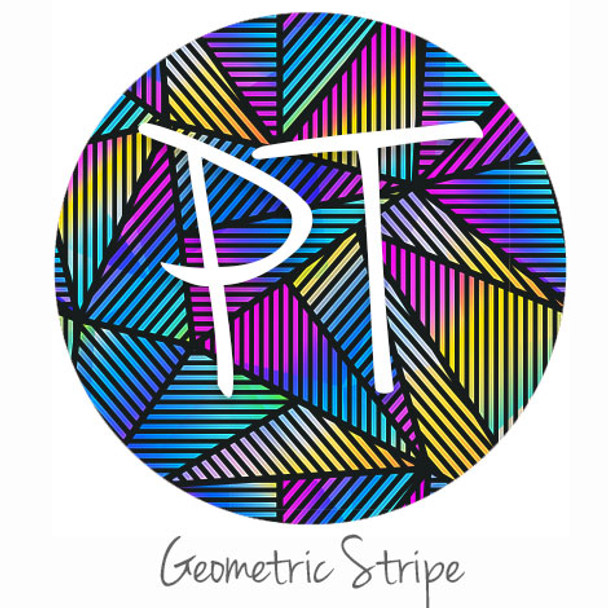 Patterned Vinyl - Geometric Stripes