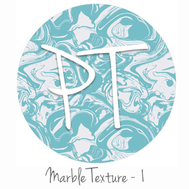 12"x12" Permanent Patterned Vinyl - Marble Texture 1