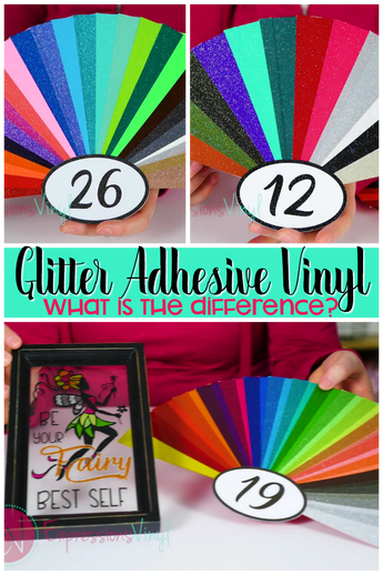 ExpressionsVinyl.com's Glitter Adhesive Families