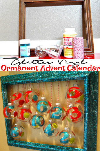 Vinyl Ornament Advent Calendar