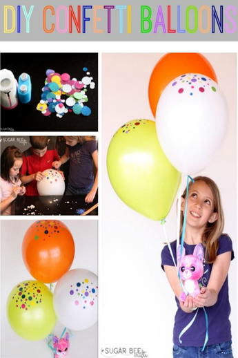 Diy Confetti Balloons