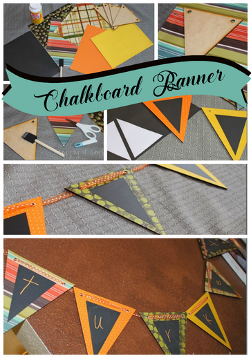 Autumn Chalkboard Vinyl Banner