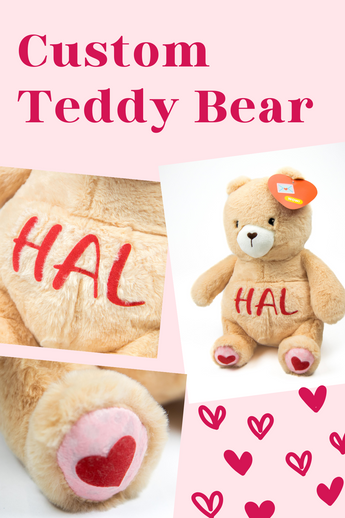 Crafting Love: Personalize Your Valentine's Day By Adding HTV to a Stuffed Bear Project